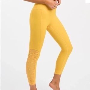 Zyia Daffodil Mesh High n Tight 7/8 Legging